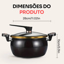 [PROMOÇÃO] Panela de Aço Forjado Duble à Prova de Explosões + Brindes | Somente Hoje!