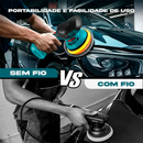 [LEVE 2 PAGUE 1] Lixadeira Politron Profissional 3 em 1 Sem Fio + BRINDE: Bolsa de Ferramentas Multitarefas