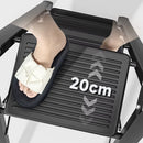 [LEVE 2 PAGUE 1] Escada Carbon Profissional, Pés 100% Antiderrapante + BRINDE: Bolsa de Ferramentas